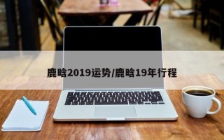 鹿晗2019运势／鹿晗19年行程